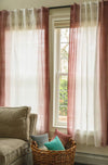 Twilight Ombre Vertical Dyed Cotton Curtain, 50" x 90" (Pack of 2)
