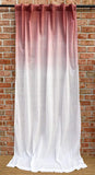 Twilight Ombre Horizontal Dyed Cotton Curtains, 50" x 90" (Pack of 2)