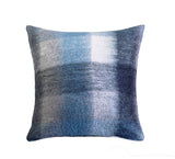 HandMade Plaid Soft, Fuzzy Aurora Chrysley Mohair Cushion Cover, 20''x20''