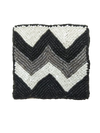 Coasters Hand Bead Embroidered Chevron Pattern Round , 4"
