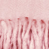 Decorative Soft, Fuzzy Aurora Candyfloss Mohair Herringbone Throw, 50"x60”