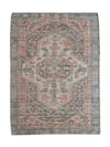 Hand Woven Lider Printed Jute Rug, Multicolored, 5' x 7.5'