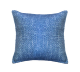 Decorative Soft, Fuzzy Aurora Candyfloss Mohair Herringbone Square Cushion Cover, 20'' x 20''