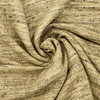 Handmade Silk Fabric 44”, Textured Handwoven Pattern, Decorative 100% Pure Silk Fabric, Indian Handloom Fabric, Natural Tan - Rhapsody Cambay