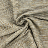 Handmade Cotton & Silk Fabric 44” , Textured Handwoven Pattern, Blended Handloom Fabric, Gray - Rhapsody Tantu