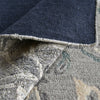 Hand Tufted Doria Wool Rug, Blue/Ivory, 5' x 8'